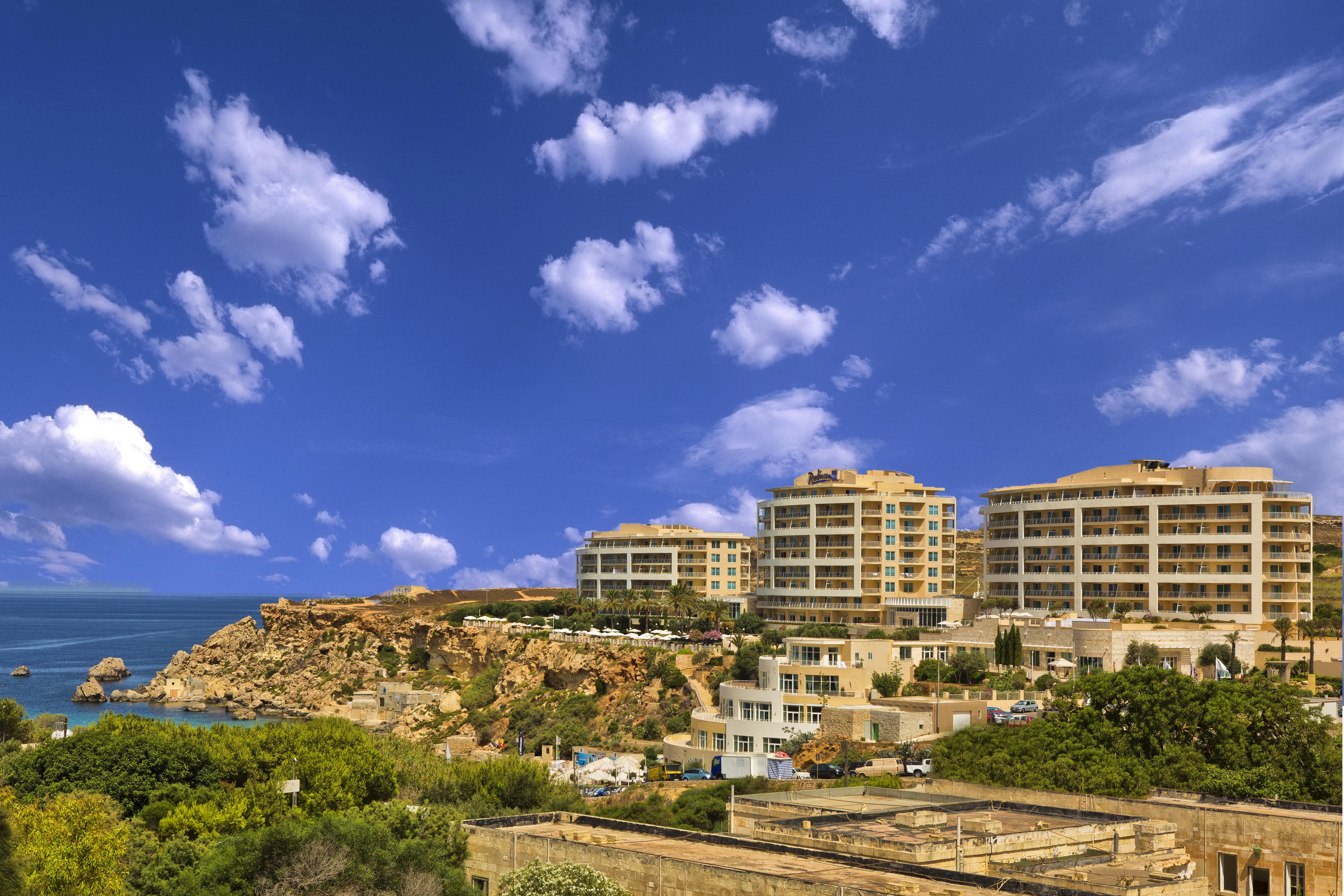 Radisson Blu Resort & Spa, Malta Golden Sands Mellieha Bagian luar foto
